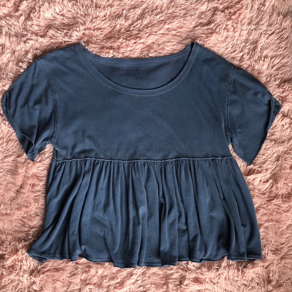 Free People Peplum Top